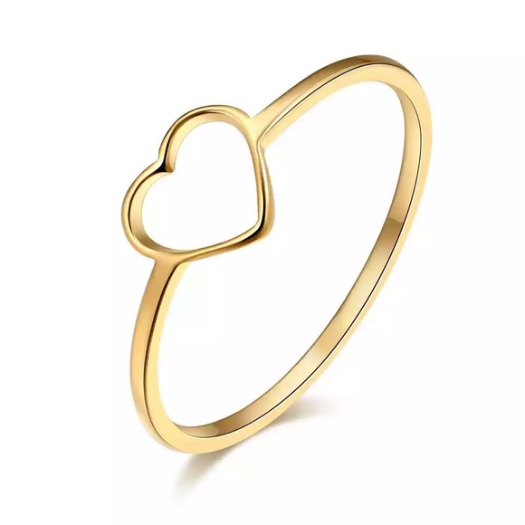 NEW! gold heart ring 🤍 - Picture 2 of 7